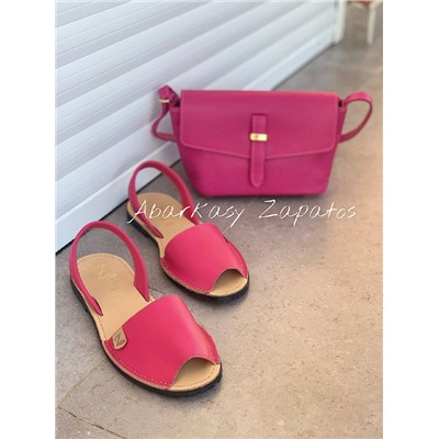 AB. Zapatos 320 FUXIA+PELLE 169 FUXIA