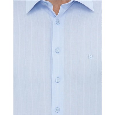 Açık Mavi Slim Fit Uzun Kollu Gömlek