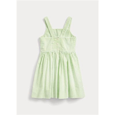 Girls 2-6x Cotton Seersucker Dress