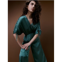 Jumpsuit aus Satin
