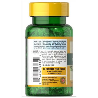 Puritan's Pride Evening Primrose Oil 500 mg with GLA
