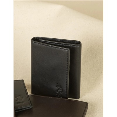 MENS LEATHER TRIFOLD WALLET