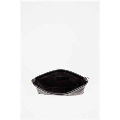 Bandolera de piel Angri Negro - Firenze Artegiani