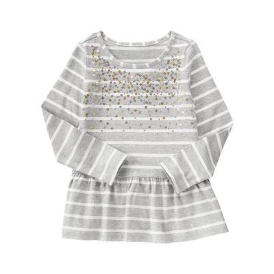 Sequin Peplum Tunic