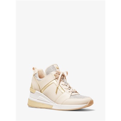 MICHAEL MICHAEL KORS Georgie Mixed-Media Trainer