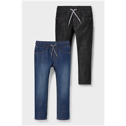 Straight Jeans - 2er Pack