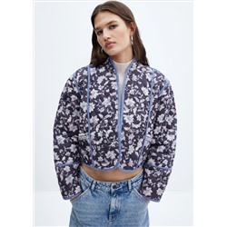 Chaqueta acolchada reversible