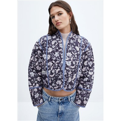Chaqueta acolchada reversible