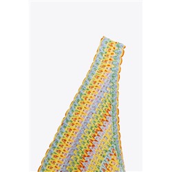 LONG CROCHET KNIT DRESS