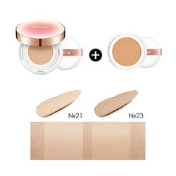 [Set] Objet D'art Tension Pact + Refill Set SPF50 PA++++ #23 Увлажняющий тональный кушон