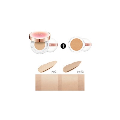 [Set] Objet D'art Tension Pact + Refill Set SPF50 PA++++ #23 Увлажняющий тональный кушон