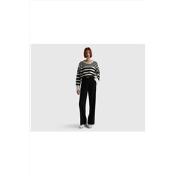 United Colors of Benetton Bol Paça Strech Viskoz Pantolon 123P4WHQDF02D-100