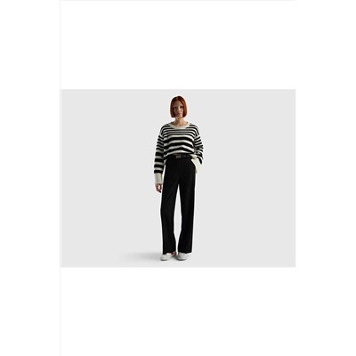 United Colors of Benetton Bol Paça Strech Viskoz Pantolon 123P4WHQDF02D-100