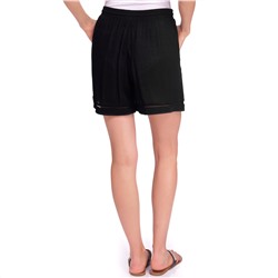 Damen Shorts in Crepp-Optik