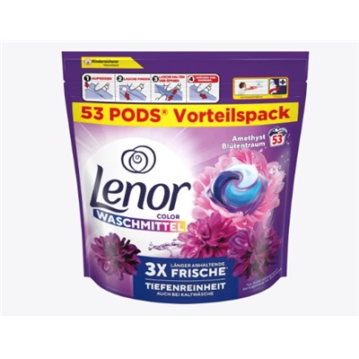 Colorwaschmittel Pods Amethyst Blütentraum, 53 Wl