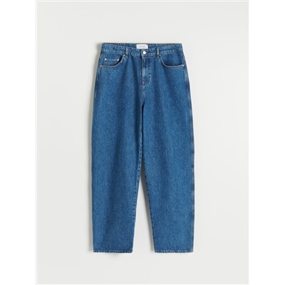 Jeans im Loose-Fit mit tiefem Schritt