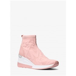 Skyler Logo Stretch Knit Sock Sneaker