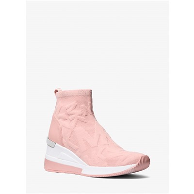 Skyler Logo Stretch Knit Sock Sneaker