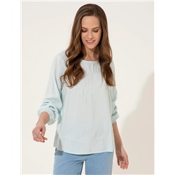 Açık Mavi Regular Fit Bluz
