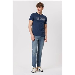 Lee Cooper Huge Erkek O Yaka T-shırt K. Indigo 222 LCM 242079