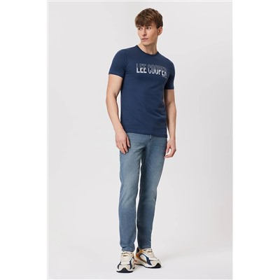 Lee Cooper Huge Erkek O Yaka T-shırt K. Indigo 222 LCM 242079