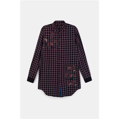 Camisa tartán flores