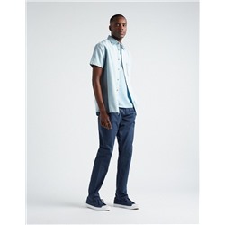 Slim Fit Chino Trousers, Men, Dark Blue