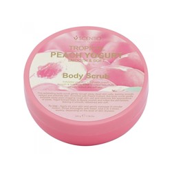 Смягчающий скраб для тела с персиком и йогуртом от Scentio 220 гр / Scentio Tropical Peach Yogurt smooth and soft Body Scrub 220g