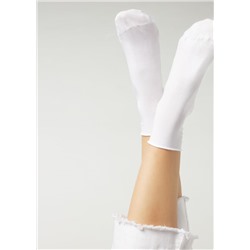 Leichte Baumwollsocken mit Komfortbündchen