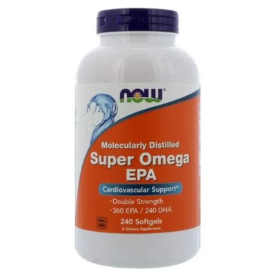 NOW Super Omega EPA, 120 мягких таблеток