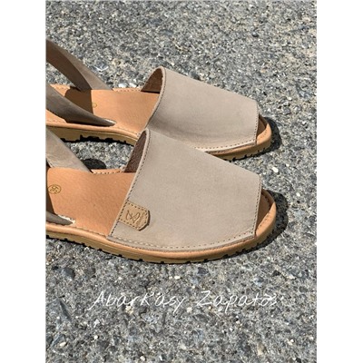 AB.ZAPATOS · 503-8 · NOB · taupe+AB.Z · Pelle · mochila serraje (610)