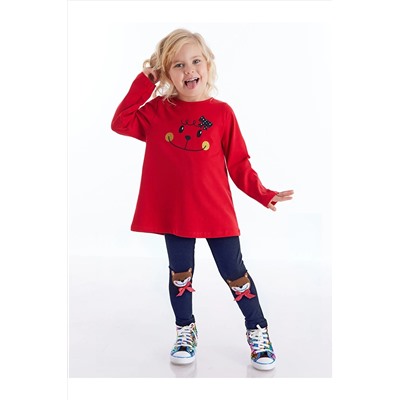 Denokids Ayıcıklar Kız Tunik Takım CFF-20K1-049