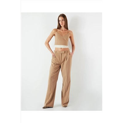İpekyolWide leg fit pileli pantolon