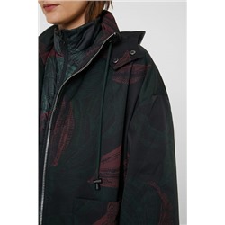 Chaqueta oversize impermeable 2 en 1