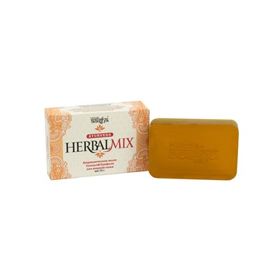 [AASHA HERBALS] Мыло для лица и тела САНДАЛ И ТРИФАЛА аюрведическое, 75 г