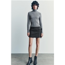 SHORT SKIRT WITH BELT