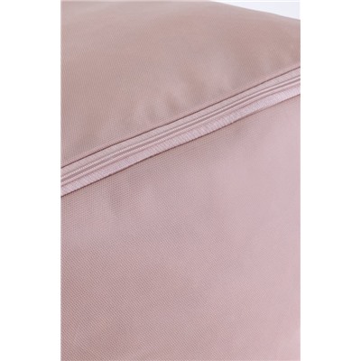 Çiçek Desen Baskılı Hurç - Pudra - 52x28x21 cm