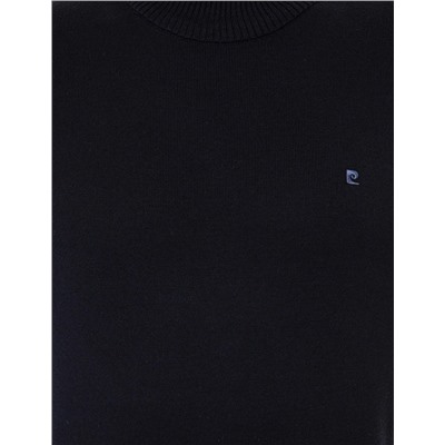 Lacivert Slim Fit Yarım Balıkçı Basic Triko Kazak