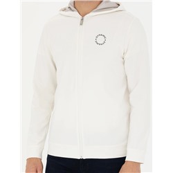 Ekru Regular Fit Örme Hırka
