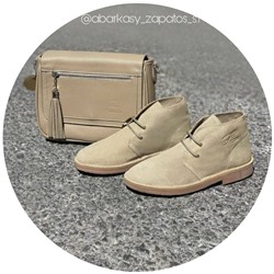 AB.Z. SAFARY S.A DUNE+Pelle Ab.Zapatos VIGA (1170) taupe АКЦИЯ
