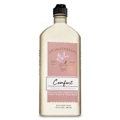 Aromatherapy VANILLA PATCHOULI Body Wash & Foam Bath