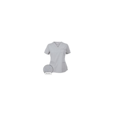 Butter-Soft Scrubs by UA™ 4-Pocket V-Neck Top w/ Rhinestone Detail