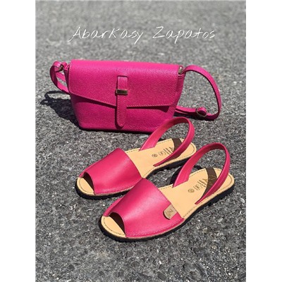 AB. Zapatos 320 FUXIA+PELLE 169 FUXIA