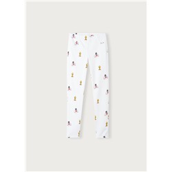 Jeans-Leggings für Mädchen mit Warner Bros.-Motiv