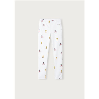 Jeans-Leggings für Mädchen mit Warner Bros.-Motiv