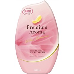 ST Shoushuuriki Premium Aroma Городской романс Жидкий ароматизатор воздуха для помещений. аромат амбры и древесной коры 400мл