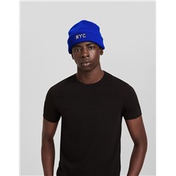 Short varsity beanie