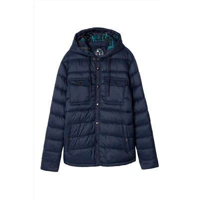 Anorak con capucha Azul marino