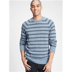 Stripe Crewneck Sweater