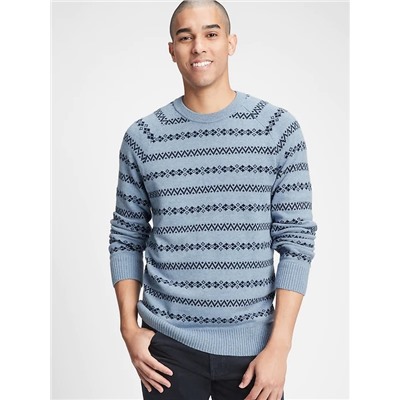 Stripe Crewneck Sweater